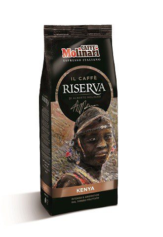 Molinari Riserva Kenya, zrnková káva 250g