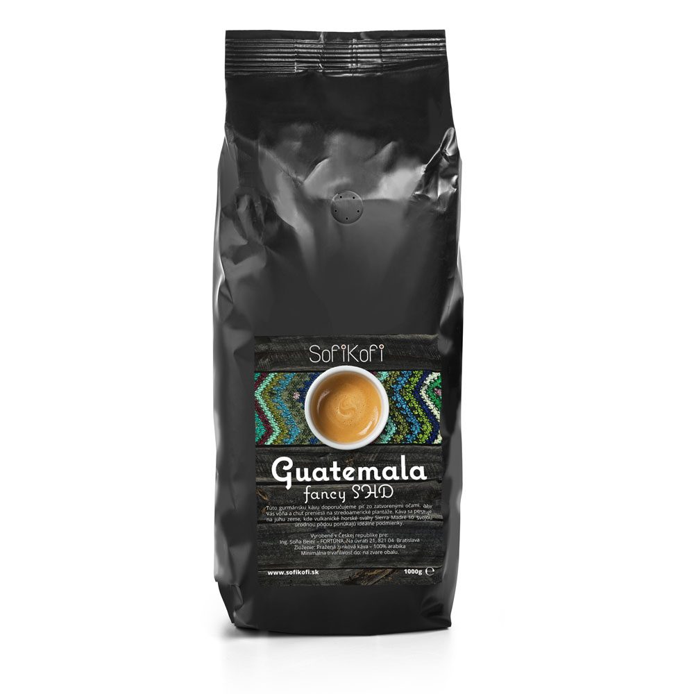 zrnková káva Guatemala 1kg