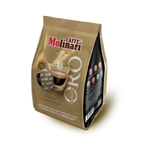Kávové kapsule Itespresso MOLINARI ORO pre systém Lavazza A Modo Mio 10 ks
