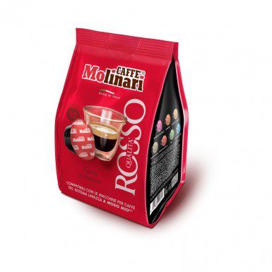 Kávové kapsule Itespresso MOLINARI ROSSO pre systém Lavazza A Modo Mio 10 ks