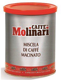 Molinari CINQUE STELLE FIVE STAR, mletá káva 250g