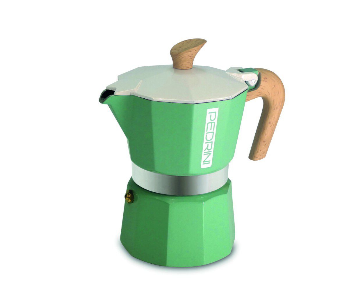 Moka kávovar Pedrini MYMOKA COULOR 2022 zelený na 2 šálky kávy (koťogo)