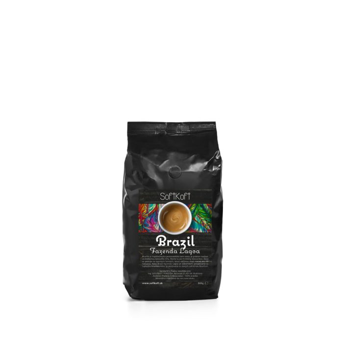 zrnková káva Brazil 500g balenie
