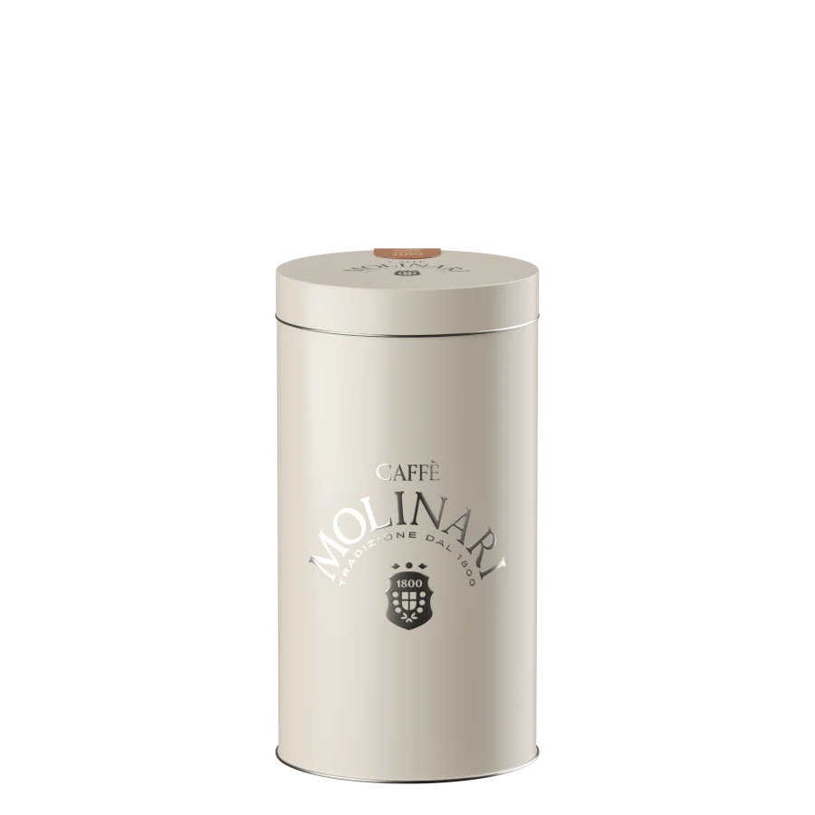 Mletá káva v plechovke Caffé Molinari, Caffé Espresso Intenso