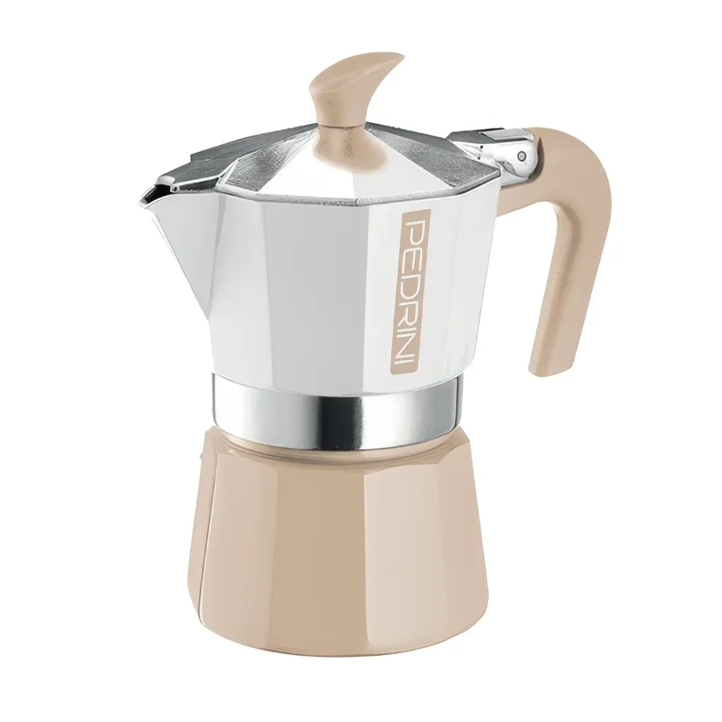 moka kávovar Pedrini béžový
